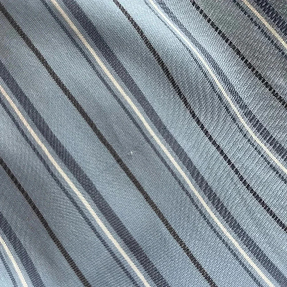 5/20$San Francisco  blue striped button down shirt - Picture 6 of 9